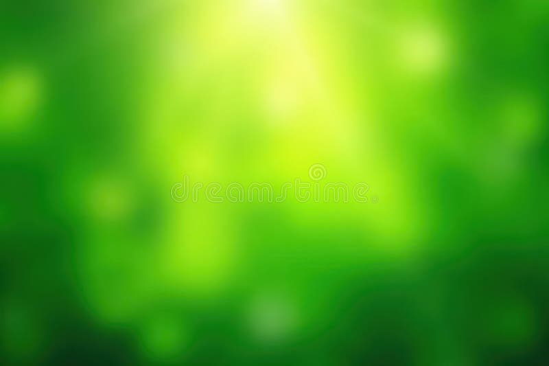 Abstrakt grön bokek naturen oskärpa Mjuk drömmande grön bakgrundsbild, bakgrundsfotografi royaltyfri illustrationer