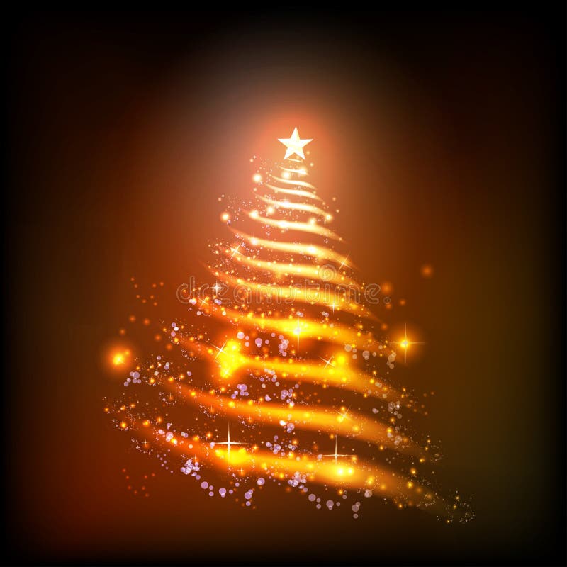 abstrakt jultree stock illustrationer abstrakt jultree stock illustrationer