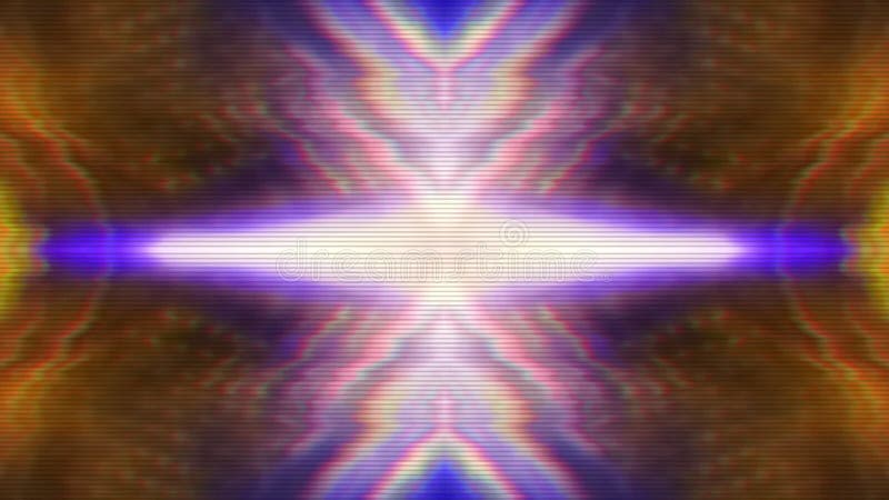 Abstrakt kalejdoskopmodell, futuristisk moderiktig holographic bakgrund royaltyfri illustrationer