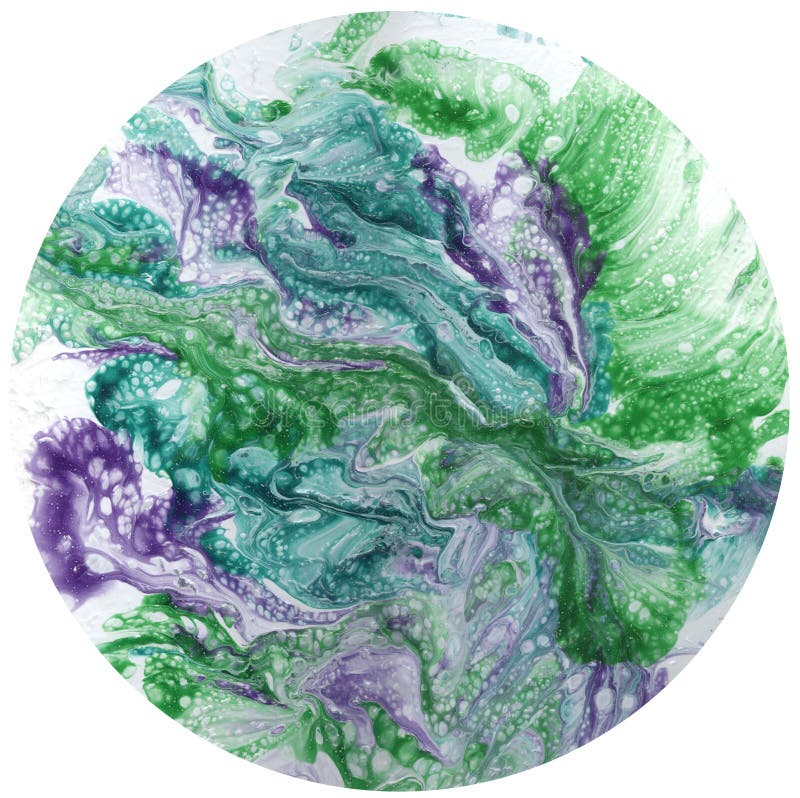 Abstrakt konst, abstrakt målning, abstrakt textur, färgcirkel på vit bakgrund, sfär på vit bakgrund stock illustrationer Abstrakt konst, abstrakt målning, abstrakt textur, färgcirkel på vit bakgrund, sfär på vit bakgrund stock illustrationer