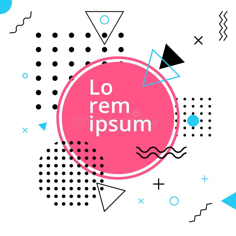 Abstrakt menchie, błękit, czarny geometryczny deseniowy tło projekt r ilustracja wektor Abstrakt menchie, błękit, czarny geometryczny deseniowy tło projekt r ilustracja wektor