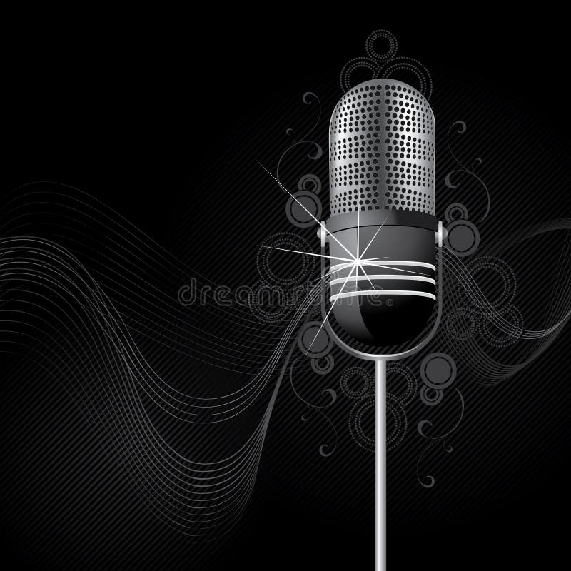abstrakt mic stock illustrationer abstrakt mic stock illustrationer