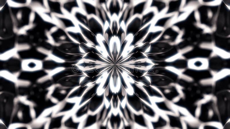 Abstrakt, piękne monochrom postacie ssać środkowy punkt animacja, kalejdoskopu ruchu tło ilustracja wektor Abstrakt, piękne monochrom postacie ssać środkowy punkt animacja, kalejdoskopu ruchu tło ilustracja wektor