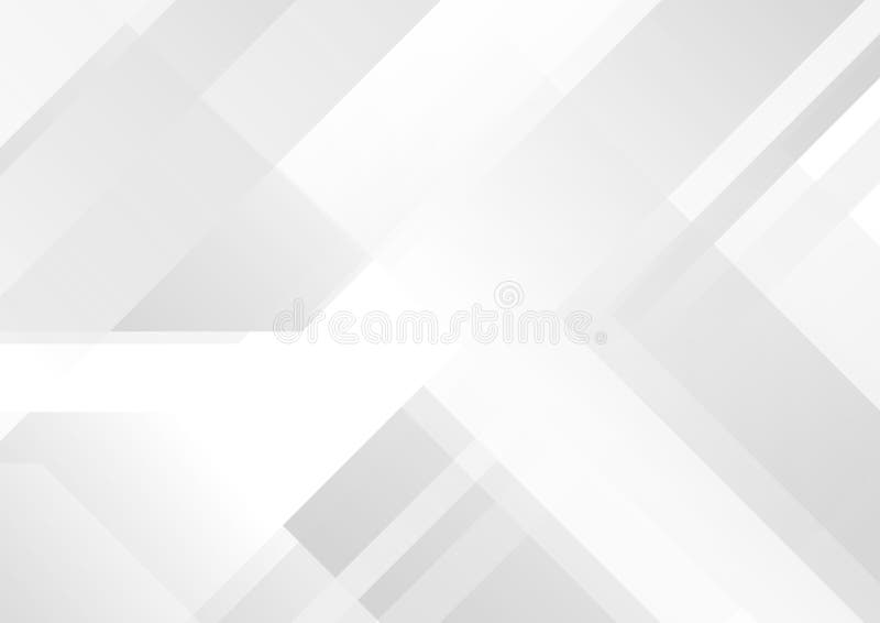 Abstrakt popielatej i białej techniki geometryczny tło ilustracji