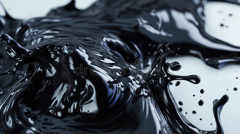 Abstrakt, svart, dynamisk textur stock illustrationer