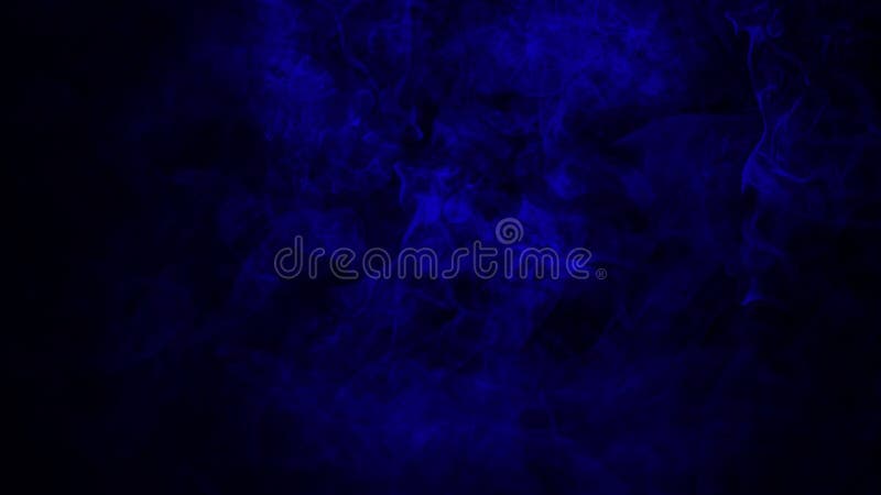 Abstrakta bl?a r?k?ngaflyttningar p? en svart bakgrund Begreppet av aromatherapyen vektor illustrationer Abstrakta bl?a r?k?ngaflyttningar p? en svart bakgrund Begreppet av aromatherapyen vektor illustrationer