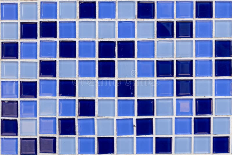 Abstrakta blåa mosaiktegelplattor för bakgrund För din design mallar, vykort, garnering arkivfoto Abstrakta blåa mosaiktegelplattor för bakgrund För din design mallar, vykort, garnering arkivfoto
