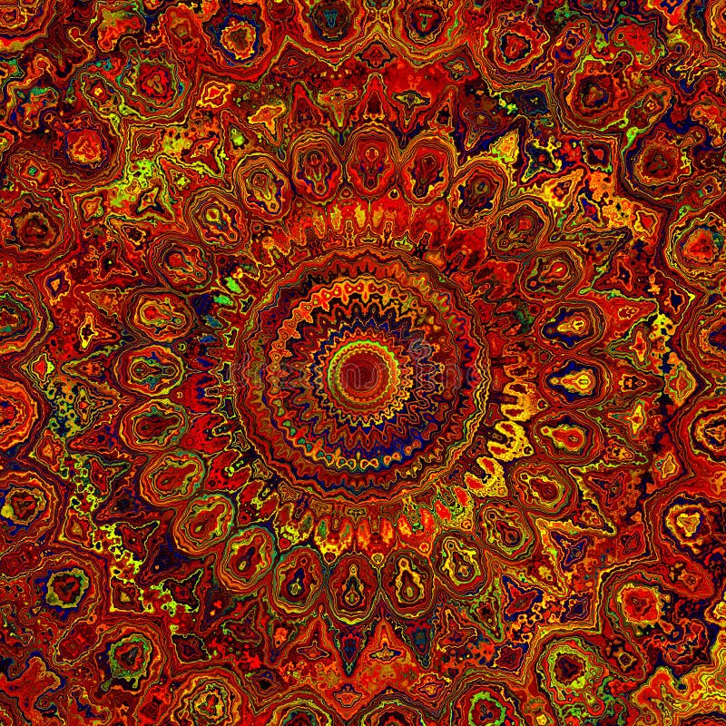 Abstrakta Mandala Art arkivbilder Abstrakta Mandala Art arkivbilder