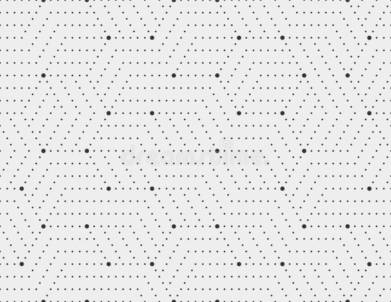 Abstrakta prickband, linje sömlös modell Neutral monokrom affärsbakgrund, svart grå färg Prickigt idérikt stock illustrationer Abstrakta prickband, linje sömlös modell Neutral monokrom affärsbakgrund, svart grå färg Prickigt idérikt stock illustrationer