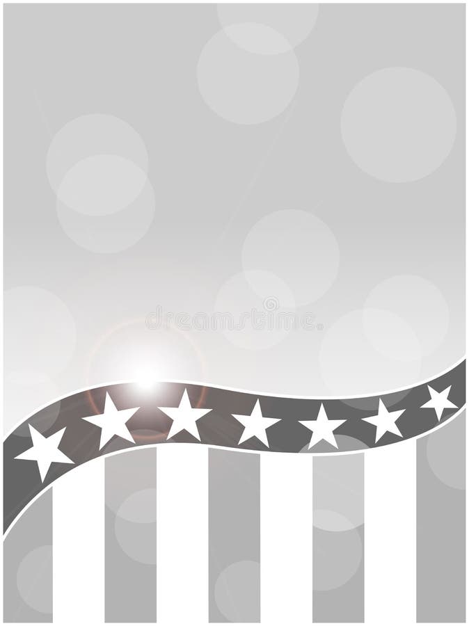 Abstrakte Amerikanische Flagge Schwarz Weiss Hintergrund Vektor Abbildung Illustration Von Viertes Markierungsfahne 159758718