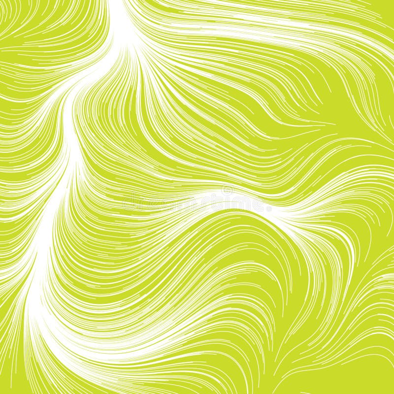 Abstrakte bunten Rendering von zufälligen welligen kurvigen Writhe Linien Design Element Serie vektor abbildung