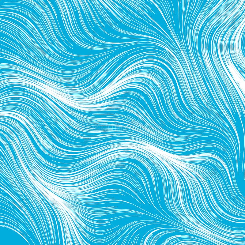 Abstrakte bunten Rendering von zufälligen welligen kurvigen Writhe Linien Design Element Serie vektor abbildung