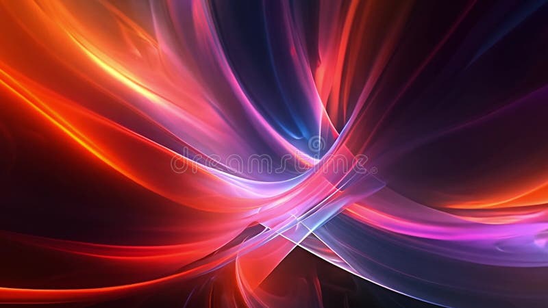 Abstrakte digitale Kunst : wirbelnde Farben. geeignet für Live-Hintergrund stock abbildung