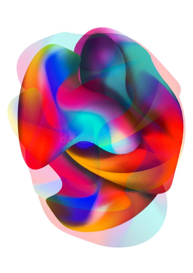 Abstrakte digitale Kunsthintergrundillustration lizenzfreie abbildung Abstrakte digitale Kunsthintergrundillustration lizenzfreie abbildung