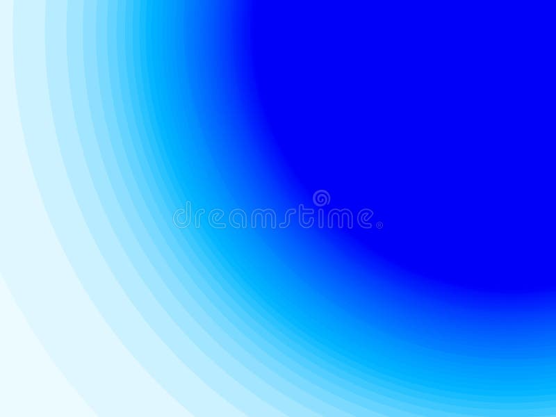 Abstrakte dunkelblaue blaue Farbskala Halbkreis Weichvektorgrafik für Hintergrund stock abbildung