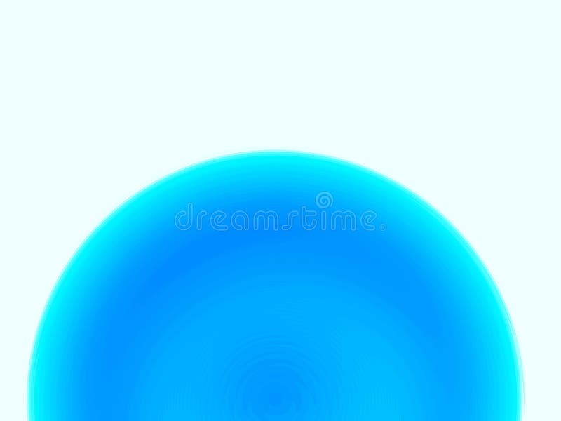 Abstrakte dunkelblaue blaue Farbskala Halbkreis Weichvektorgrafik für Hintergrund vektor abbildung