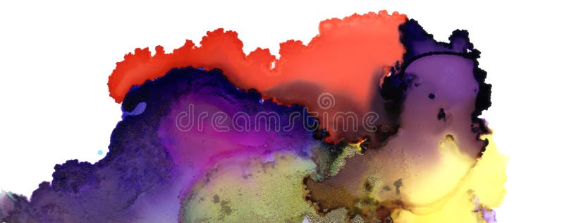 Art Abstract paint blots background. Alcohol ink colors. Marble texture. Horizontal long banner. Art Abstract paint blots background. Alcohol ink colors. Marble texture. Horizontal long banner.