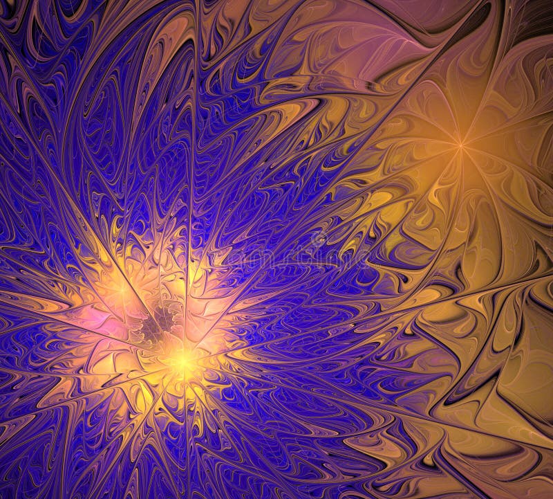 Abstrakte Fractal-Auslegung lizenzfreie abbildung Abstrakte Fractal-Auslegung lizenzfreie abbildung