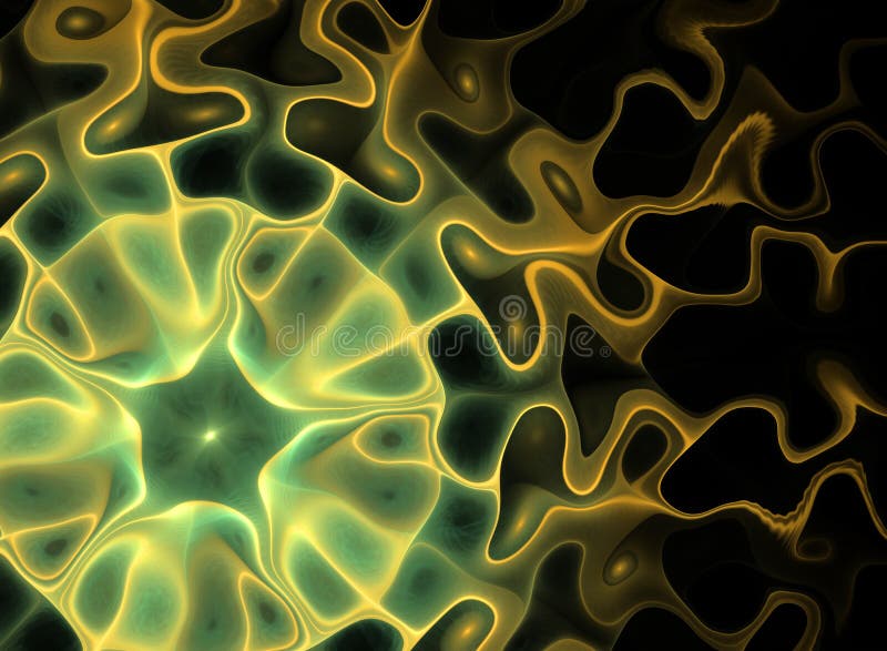 Abstrakte Fractalphantasiebeschaffenheit Seemless-Muster
