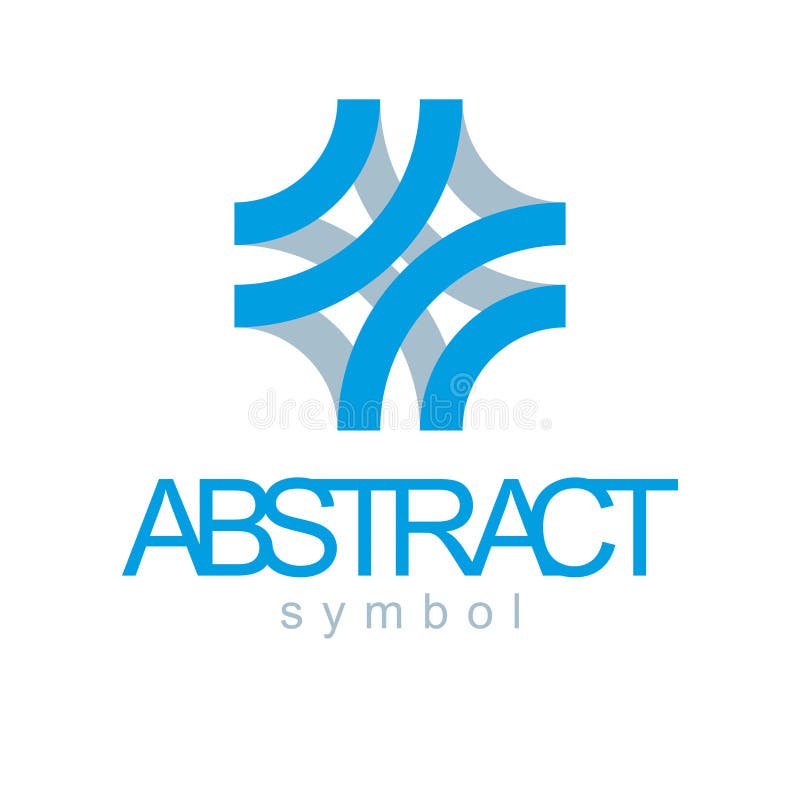 Abstrakte geometrische Form des Vektors am besten für Gebrauch als Geschäft innovat stock abbildung Abstrakte geometrische Form des Vektors am besten für Gebrauch als Geschäft innovat stock abbildung