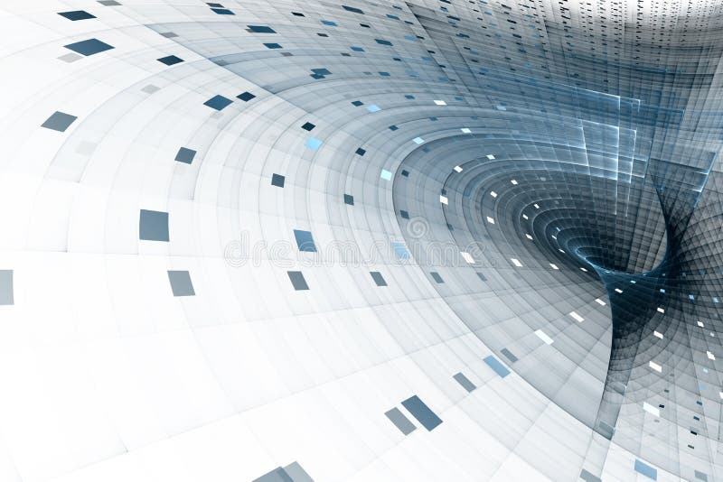 Abstrakte Geschäftswissenschaft oder Technologiehintergrund vektor abbildung