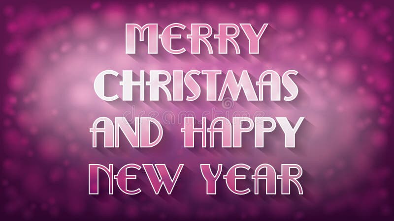 Abstrakte rosa und purpurrote Weihnachtsillustration stock abbildung Abstrakte rosa und purpurrote Weihnachtsillustration stock abbildung