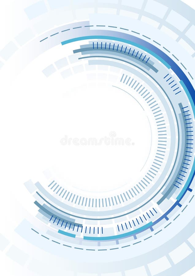 Abstrakte Technologie kreist Hintergrund ein vektor abbildung Abstrakte Technologie kreist Hintergrund ein vektor abbildung
