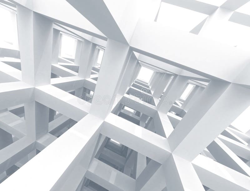Abstrakter Architekturhintergrund stock abbildung Abstrakter Architekturhintergrund stock abbildung