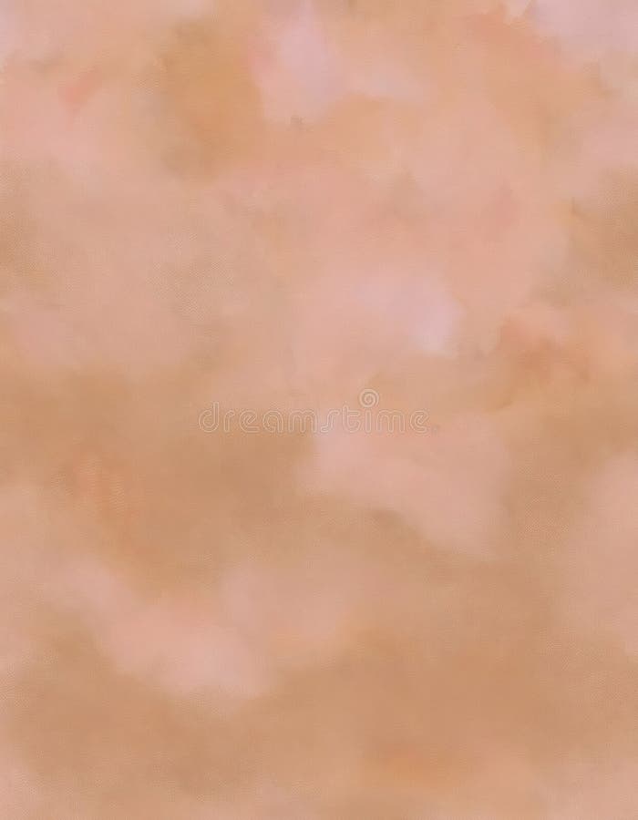 Abstrakter beigefarbener Hintergrund mit weicher rosa und brauner Aquarellstruktur, die einen Vintage- oder Alterseffekt erzeugt lizenzfreies stockfoto