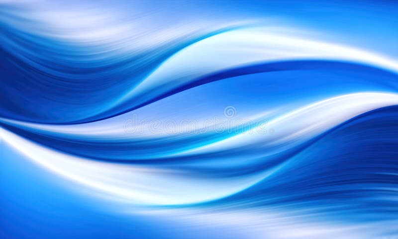 Abstrakter blauer Farbhintergrund mit weißen Kurven lizenzfreie abbildung Abstrakter blauer Farbhintergrund mit weißen Kurven lizenzfreie abbildung
