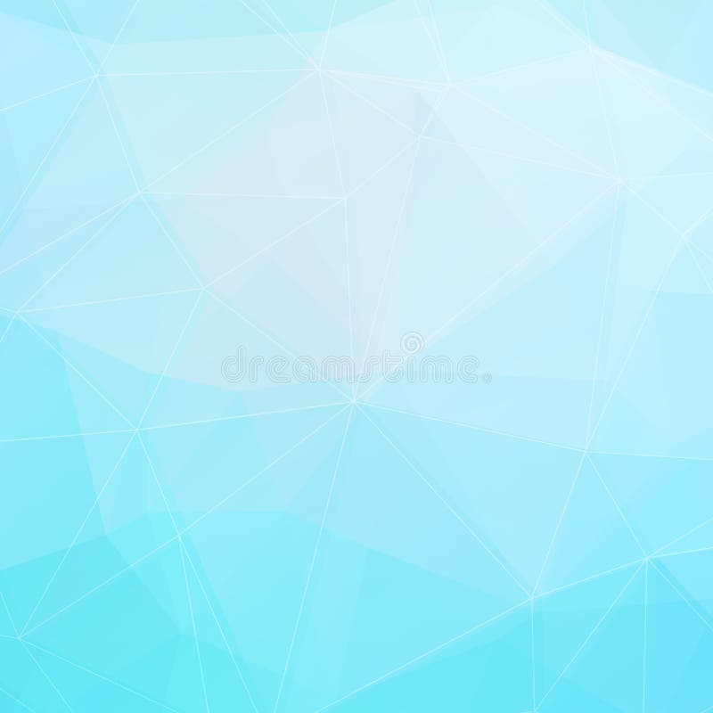 Abstrakter blauer geometrischer Hintergrund vektor abbildung