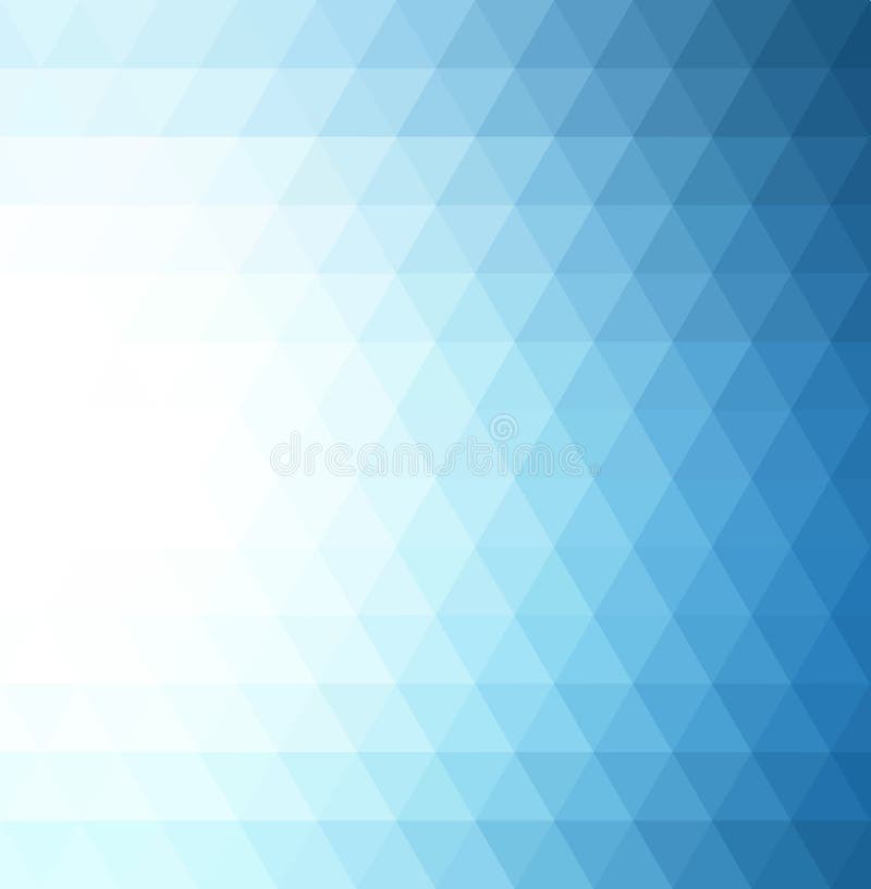 Abstrakter blauer geometrischer Technologiehintergrund stock abbildung