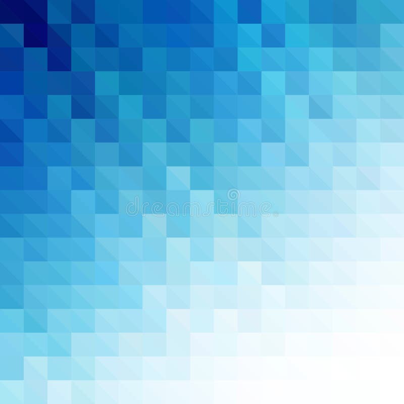 Abstrakter blauer geometrischer Technologiehintergrund lizenzfreie abbildung