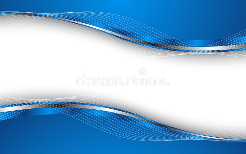 Abstrakter blauer Hintergrund. Vektor-Illustration stock abbildung