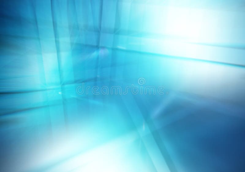 Abstrakter blauer Hintergrund von Linien und von Reflexionen, Geschäftsthema