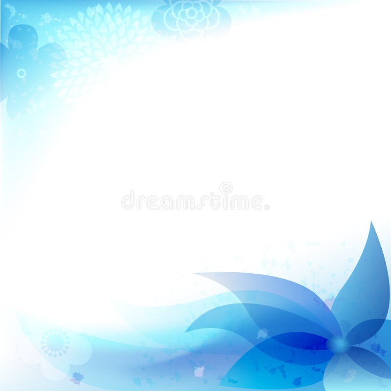 Abstrakter Blumenhintergrund stock abbildung Abstrakter Blumenhintergrund stock abbildung