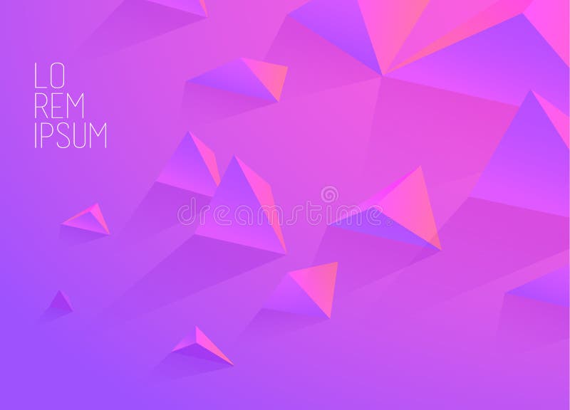 Abstrakter bunter Hintergrund mit polygonalen Dreiecken vektor abbildung Abstrakter bunter Hintergrund mit polygonalen Dreiecken vektor abbildung