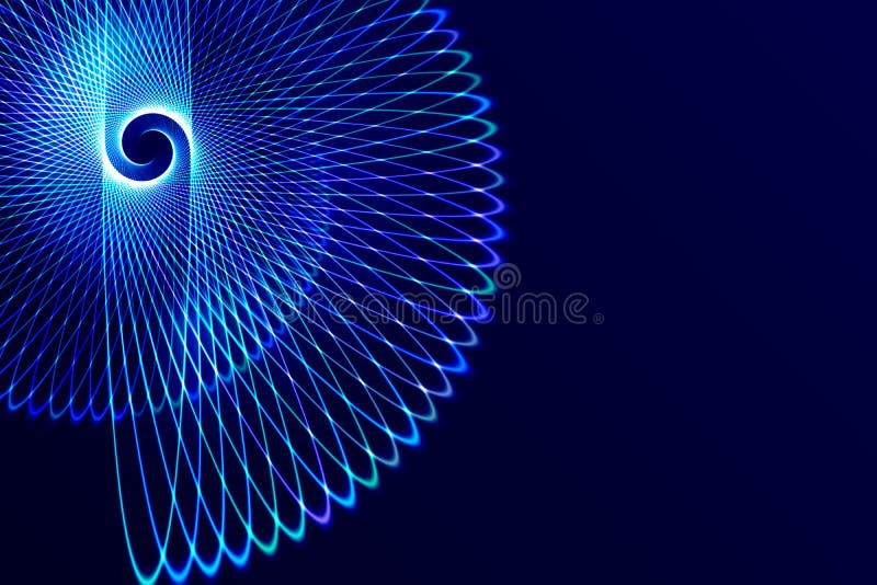 Abstrakter bunter Regenbogen Fractal-Spiralenhintergrund stock abbildung Abstrakter bunter Regenbogen Fractal-Spiralenhintergrund stock abbildung