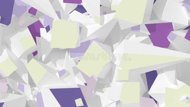Abstrakter Digital-Hintergrund Version mit den grauen, blauen und gelben Farben stock abbildung