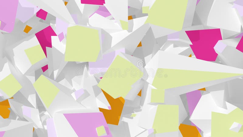 Abstrakter Digital-Hintergrund Version mit den Rosa, Roten und Grünenfarben vektor abbildung