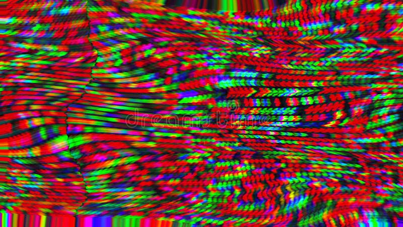 Abstrakter dynamischer Webpunk-Träumerei irisierender Hintergrund VHG-Bandvorführung stock abbildung