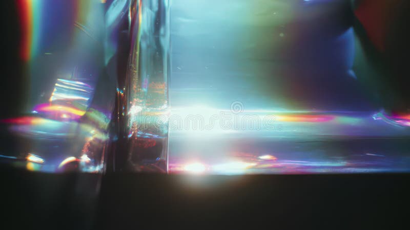 Abstrakter farbiger Hintergrund mit Glitch Texture-Rauscheffekt und Schnellbewegung stock abbildung