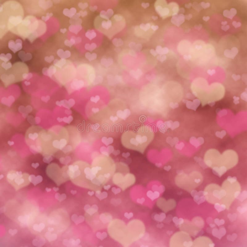 Abstrakter festlicher Hintergrund mit rosa Herzen lizenzfreie stockbilder Abstrakter festlicher Hintergrund mit rosa Herzen lizenzfreie stockbilder