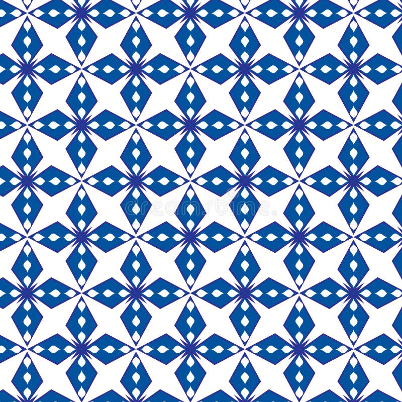 Abstrakter geometrischer blauer Mustervektorhintergrund vektor abbildung Abstrakter geometrischer blauer Mustervektorhintergrund vektor abbildung