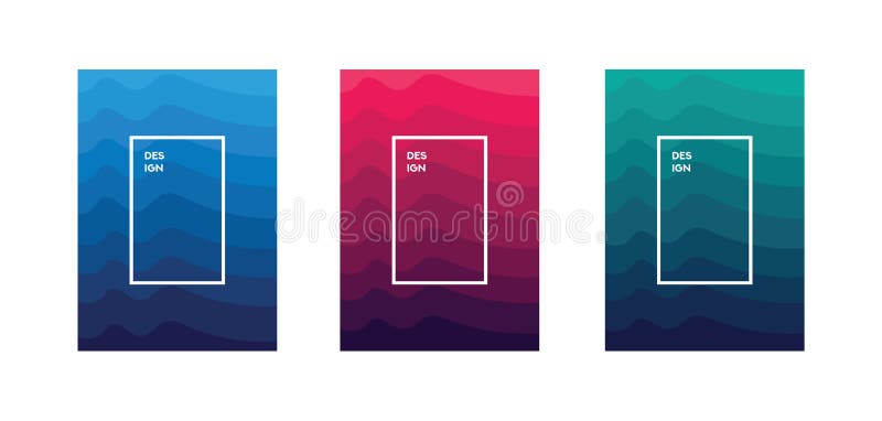 Abstrakter geometrischer Formmuster Hintergrundvektor für Cover, Geschäftsbroschüre, Design Cover Buch, Farbverlauf, Banner, Post lizenzfreie abbildung