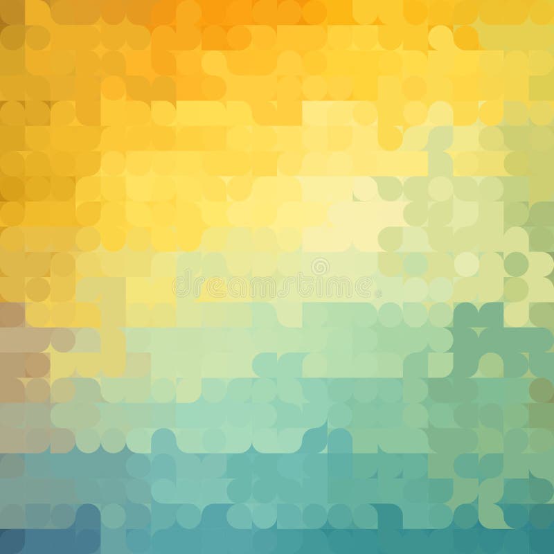 Abstrakter geometrischer Hintergrund mit den orange, blauen und gelben Kreisen Sonniges Design des Sommers lizenzfreie abbildung Abstrakter geometrischer Hintergrund mit den orange, blauen und gelben Kreisen Sonniges Design des Sommers lizenzfreie abbildung