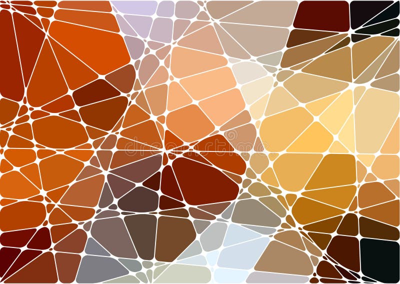 Abstrakter geometrischer Mosaikhintergrund stock abbildung