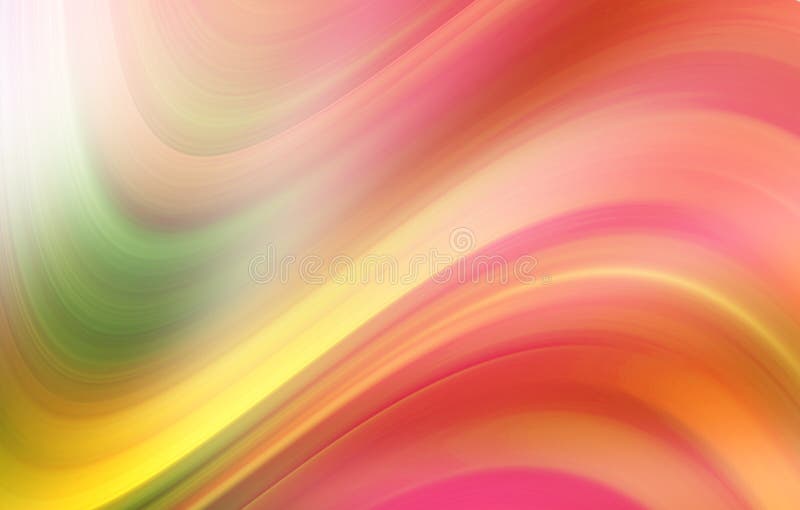 Abstrakter gewellter Hintergrund in der rosa, orange, gelben und grünen Farbe lizenzfreie abbildung Abstrakter gewellter Hintergrund in der rosa, orange, gelben und grünen Farbe lizenzfreie abbildung