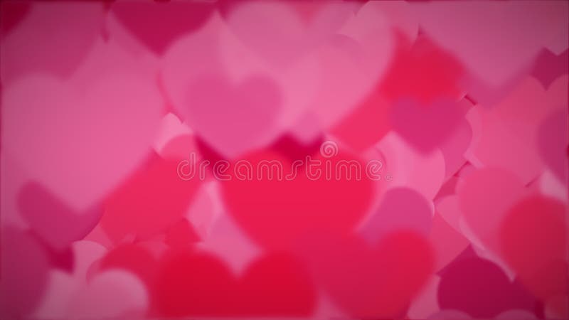 Abstrakter Gradientenhintergrund mit roter Herzform, fließend unendliche Schleife 004 vektor abbildung