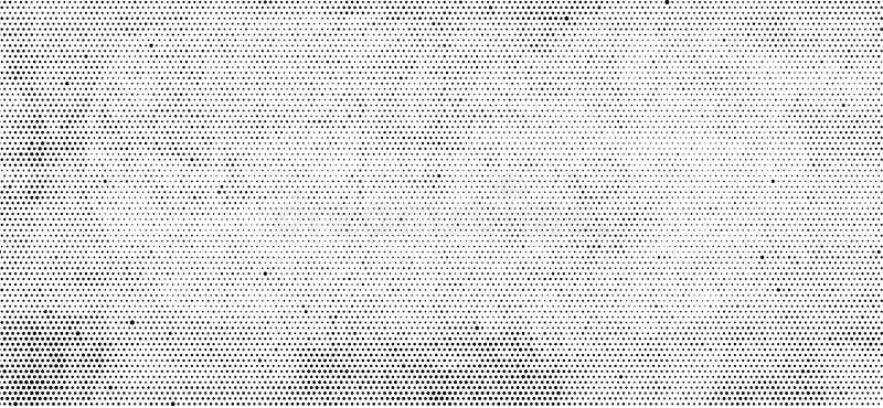 Abstrakter Halftonvektorhintergrund Grunge-Effekt gepunktetes Muster Vector-Grafik für Web-Business-Designs lizenzfreie abbildung